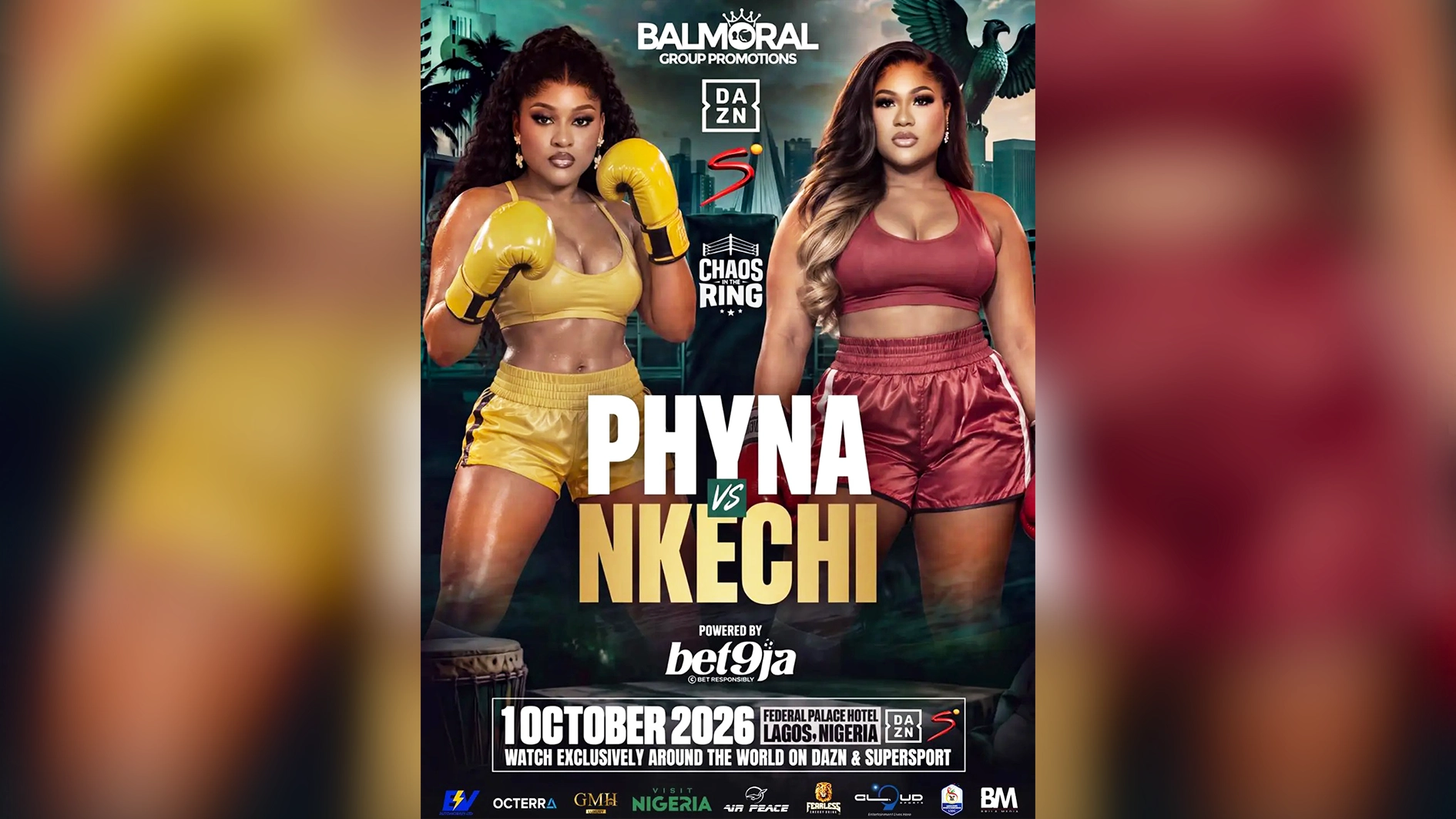 Promotional poster for the Phyna vs Nkechi
