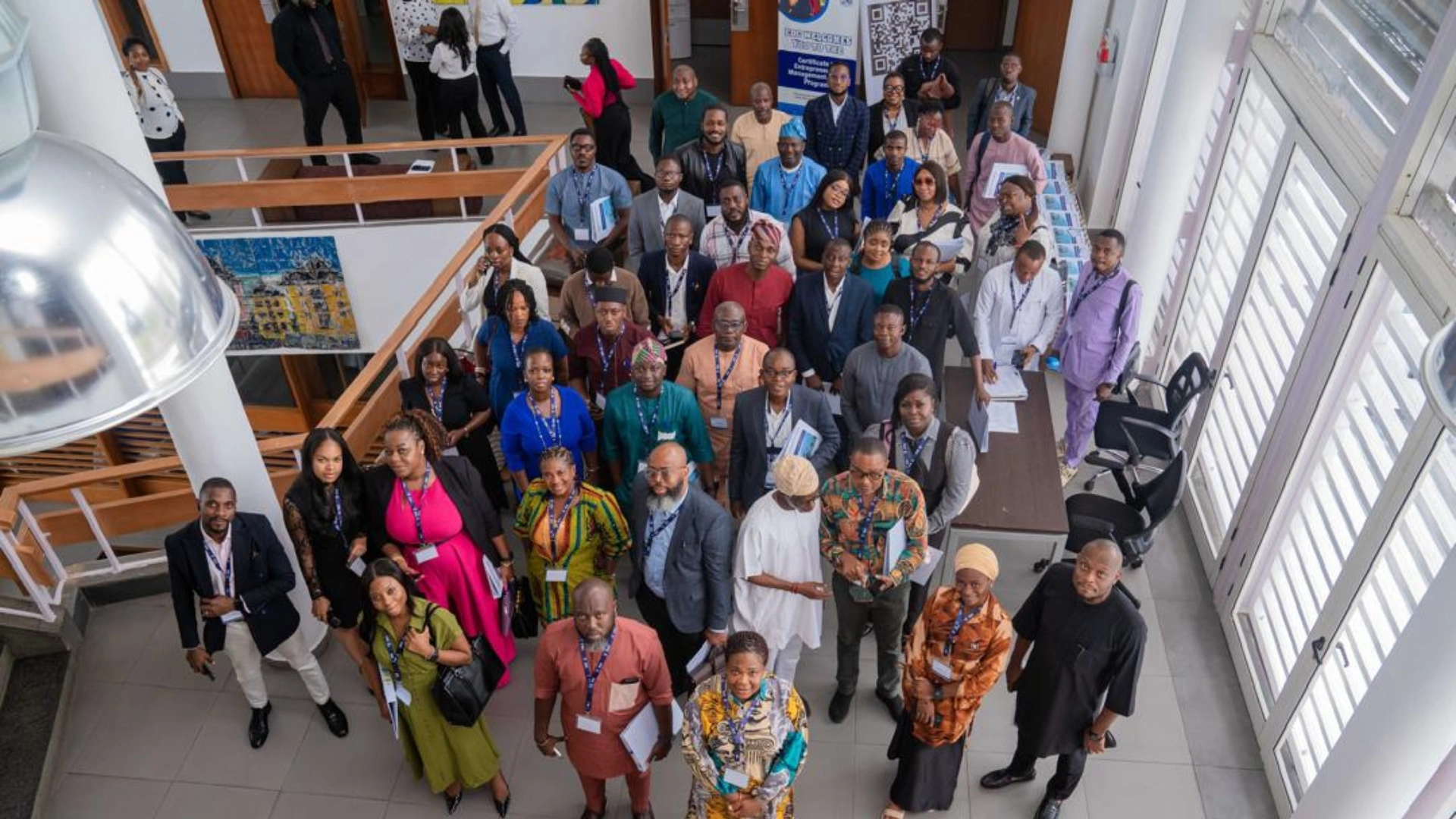 ProvidusUnity Bank's SME capacity-building programme participants.