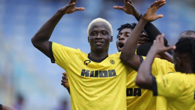 Sporting Lagos celebrate