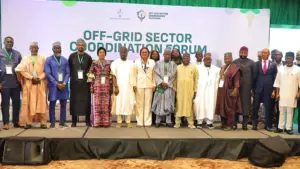 Stakeholders at the relaunch of the Off-Grid Stakeholder Coordination and Partnership Forum in Abuja