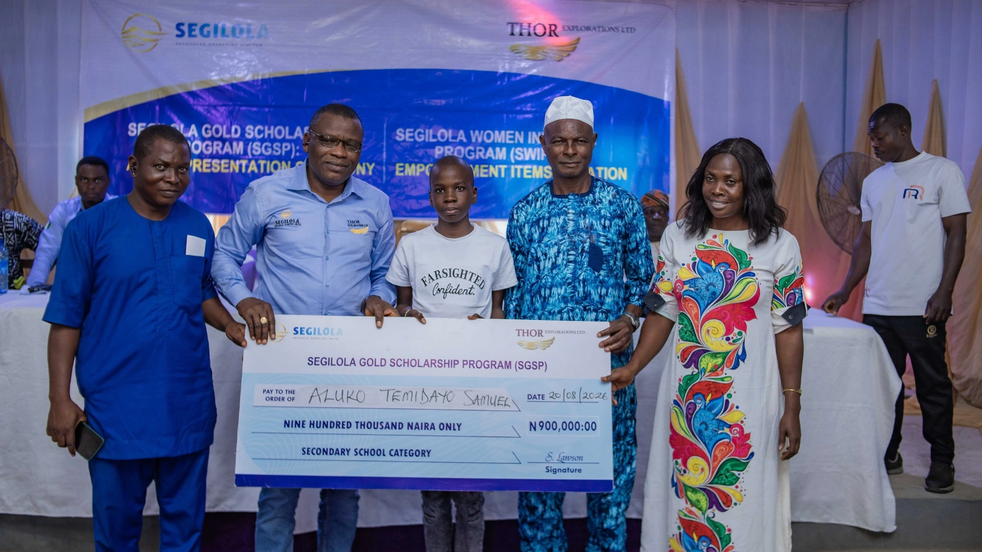 Thor Explorations, through SROL, has supported women entrepreneurs and awarded scholarships to 63 students across three host communities in Osun State.