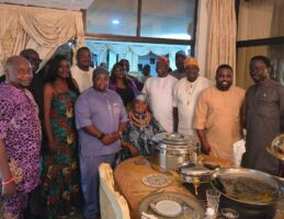 Edo NMA delegation felicitates with Esama of Benin on 92nd birthday