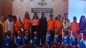 PHOTO CAPTION: Participants at the interactive WOW Africa computer skills sets and AI-focused empowerment initiative for secondary school students in Anambra State