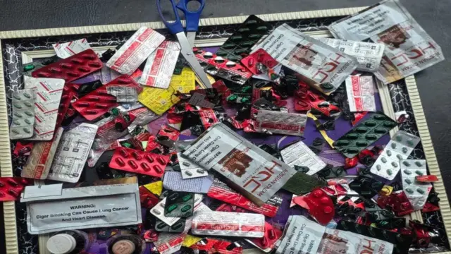 Items recovered from the suspect by the Delta State Police