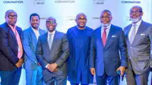 L-R: Adebayo Adewolu, Kayode Akindele, Wole Onasanya, Seyi Ajibola, Obeahon Ohiwerei and Aigbovbioise Aig-Imoukhuede
