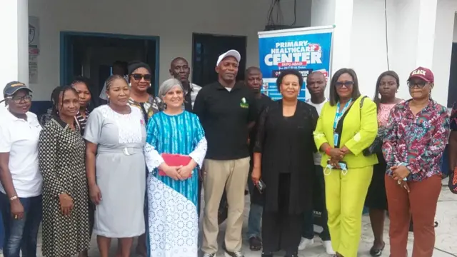 UNICEF visit to Ediba Primary Health Care Centre in Calabar