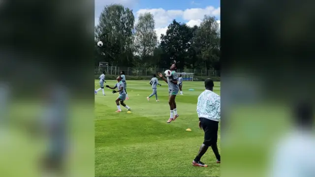 The Falconets in training ahead of today’s opening Group F game against Spain at the ongoing FIFA U-20 Women’s World Cup in Poland.