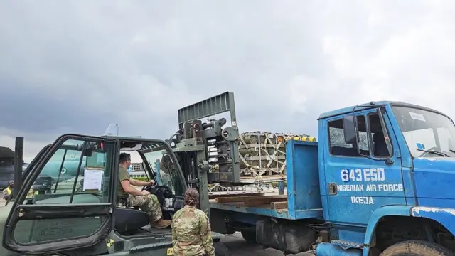 US delivers fresh military equipment to Nigeria