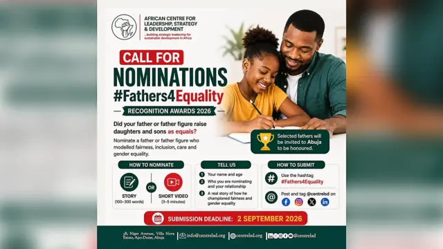 2026 Fathers4Equality Recognition Awards