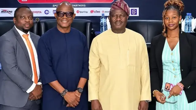 Head, Technical Risk Management, Leadway Assurance, Olatunde Otuyemi (left); Chairman, Lagos Chamber of Commerce and Industry (LCCI) Automobile and Allied Services Group, Dr Femi Eguaikhide; Vice President LCCI, Opeyemi Aminu and Chief Financial Officer, Cedric Masters Group, Ilekuba Mmesoma, at the LCCI Automobile and Allied Services Group Symposium in  Lagos. 		               PHOTO: AYODELE ADENIRAN