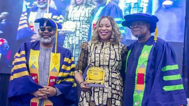 SONTA honours Prof. Robbin for excellence in theatre leadership