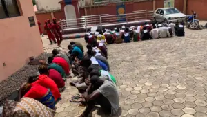 Amotekun uncovers foreigners’ criminal network, parades 53 suspects in Ondo