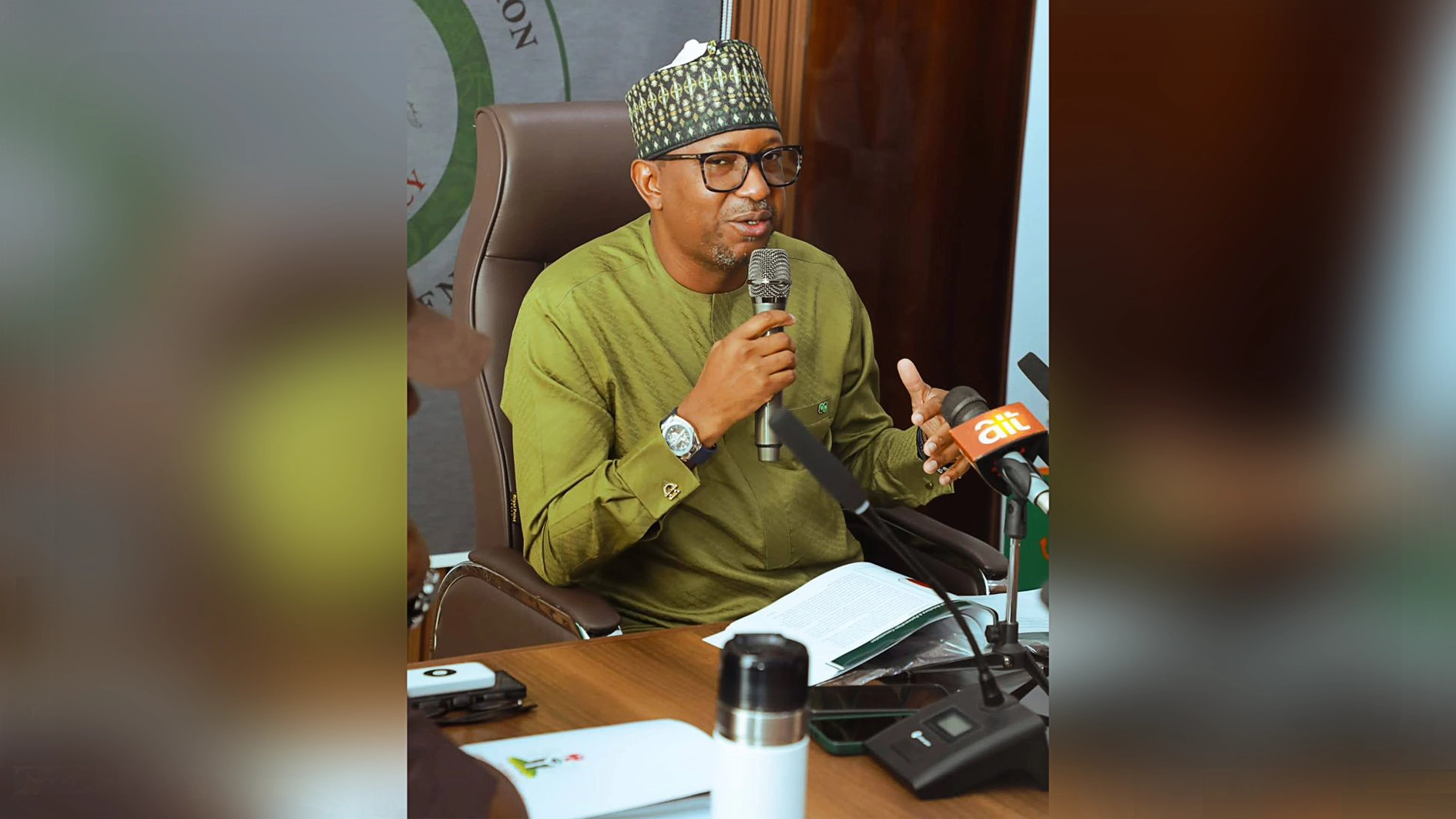 Chairman, National Sports Commission  Mallam Shehu Diko