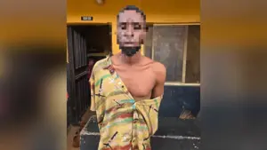 28-yeara old suspected vehicle theft kingpin, Mosuru Issa