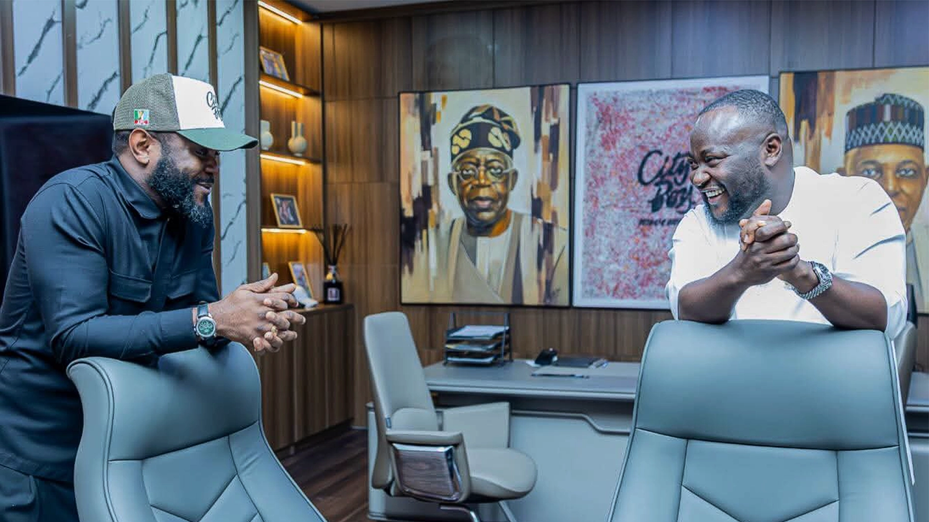 Seyi Tinubu and Pelumi Olajengbesi