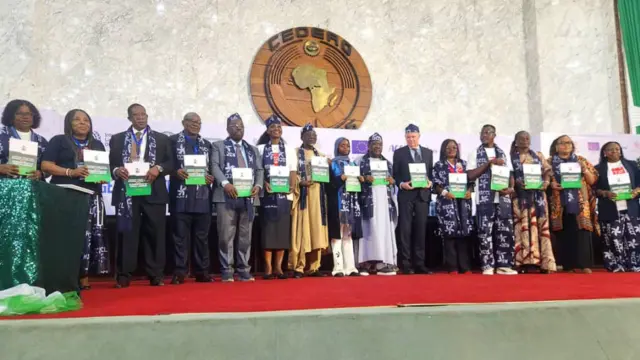 Participants at the national dialogue on advancing the implementation of Nigeria’s national child labour policy and national action plan towards 2030 in Abuja.