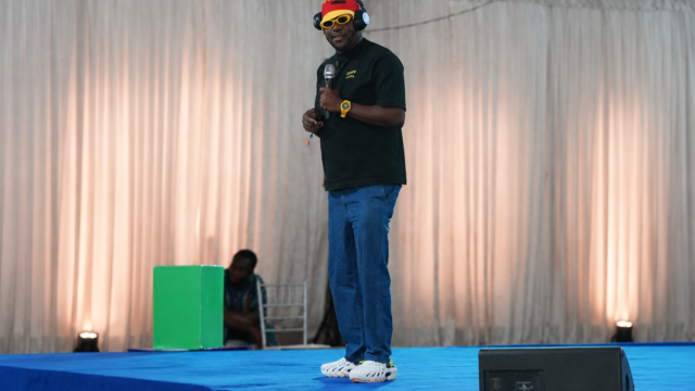 CEO and Lead Strategist, Gatefield, Adewunmi Emoruwa speaking at the Gatefield summit, 2026
