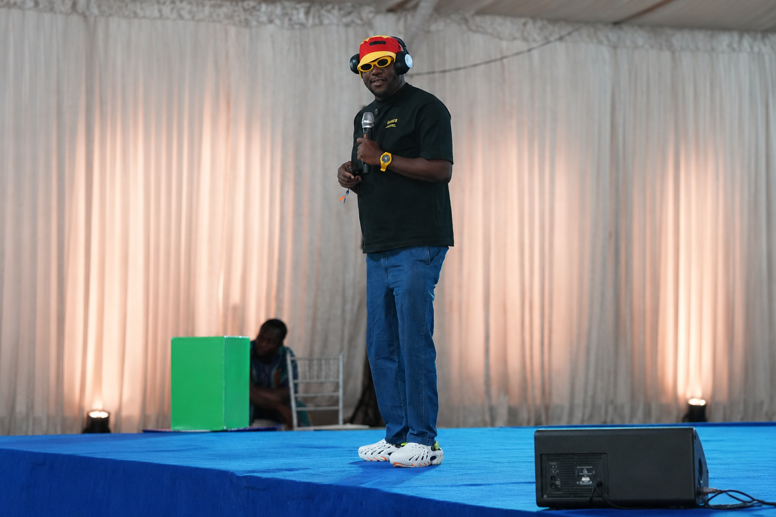 CEO and Lead Strategist, Gatefield, Adewunmi Emoruwa speaking at the Gatefield summit, 2026