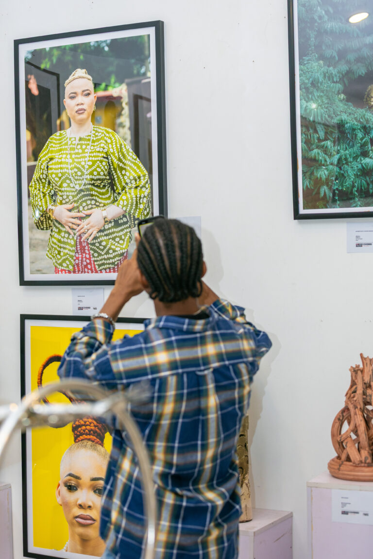 Nigerian Visual Artist Aderopo Afolabi Exhibits ‘Women Living With Albinism’ at Thought Pyramid’s Undiscovered Benin 3.0