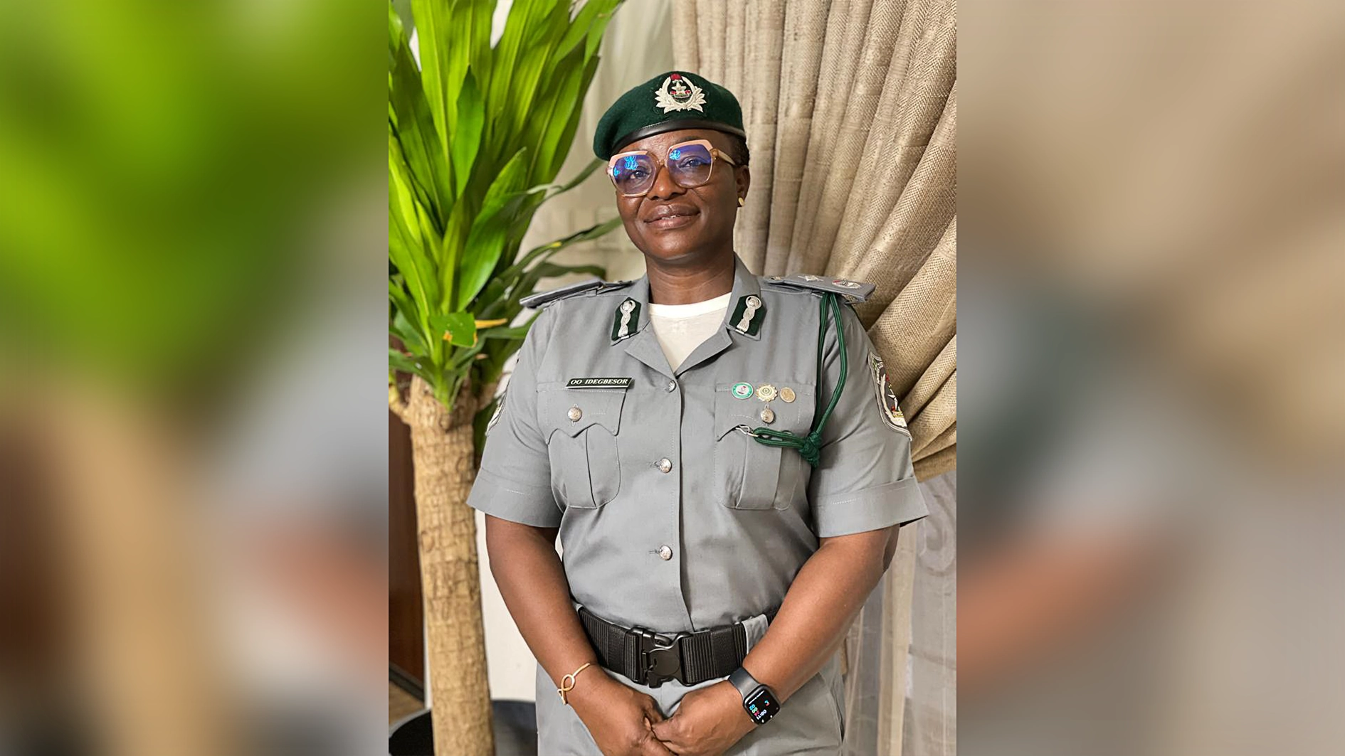 Deputy Comptroller Olukemi Idegbesor (OO Idegbesor),