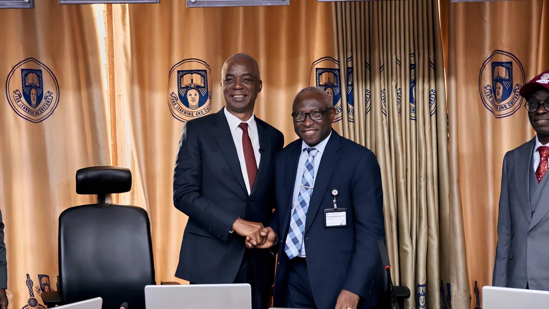 Dr. Tunji Olowolafe, Founder of the Tunji Olowolafe Foundation (TOF) at OAU
