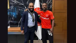 FIFA-licensed Nigerian-Canadian football agent Segun Ogunbayo and former Nigerian international Olanrewaju Kayode