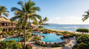 Hawaii-Honolulu-beachfront