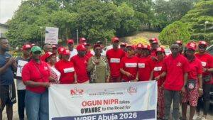 Delegation of the Ogun State Chapter of the Nigerian Institute of Public Relations (NIPR)