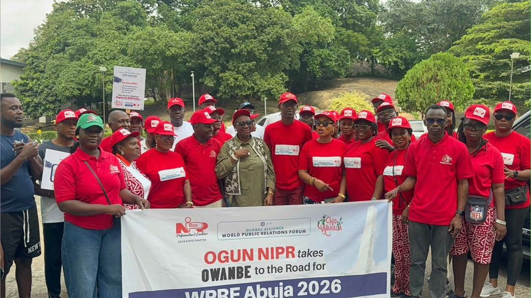 Delegation of the Ogun State Chapter of the Nigerian Institute of Public Relations (NIPR)
