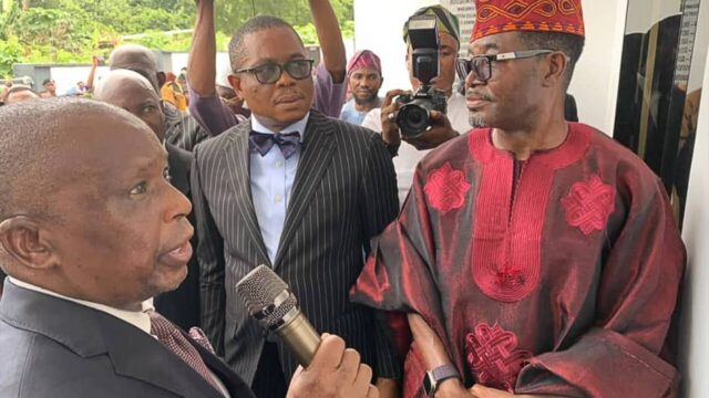 Commissioning of the Kofo Salam-Alada Bar and Library Centre of the Nigerian Bar Association (NBA), Ikare-Akoko branch Ondo State