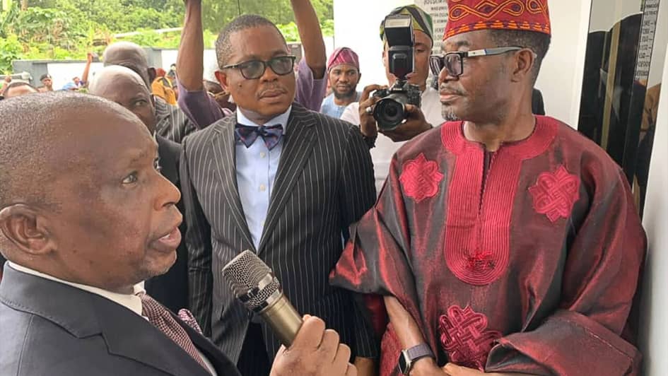 Commissioning of the Kofo Salam-Alada Bar and Library Centre of the Nigerian Bar Association (NBA), Ikare-Akoko branch Ondo State