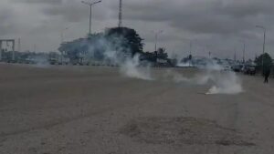 Tear gas