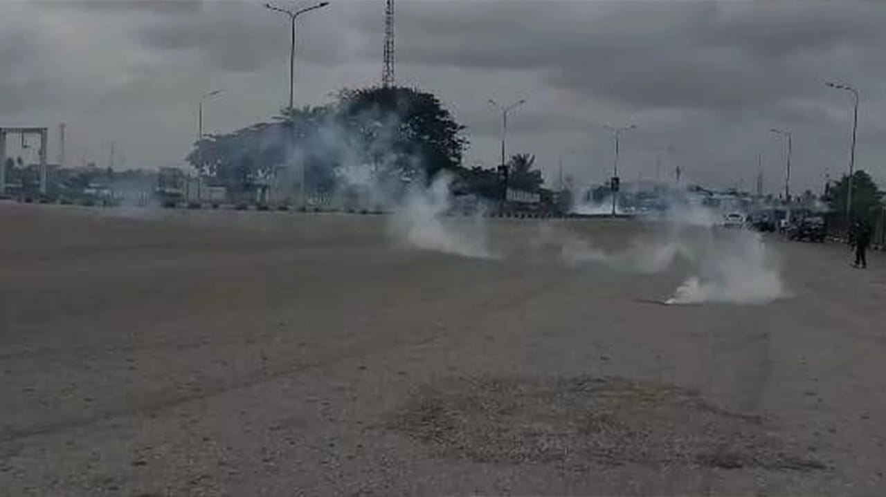 Tear gas