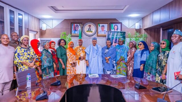 Delegation of the National Convener of Women of Influence for Tinubu 2027.