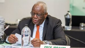 former Nigerian Minister of Foreign Affairs, Prof. Ibrahim Agboola Gambari,