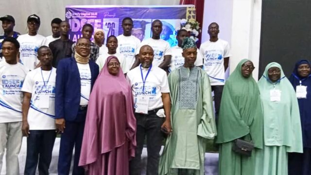 Launch and fundraising ceremony of the Icitify Digital Skills Empowerment Foundation (IDSEF), held at Trenchard Hall, University of Ibadan