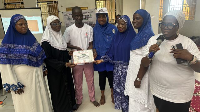 The NASFAT 2026 women’s wing and the founder Scoliosis Focus Foundation, Dr Ayomide Akintan-Adejuwon at the   Women’s health talk at the NASFAT headquarters, Asese Ogun state