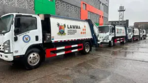 LAWMA TRUCKS
