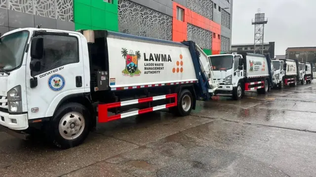 LAWMA TRUCKS