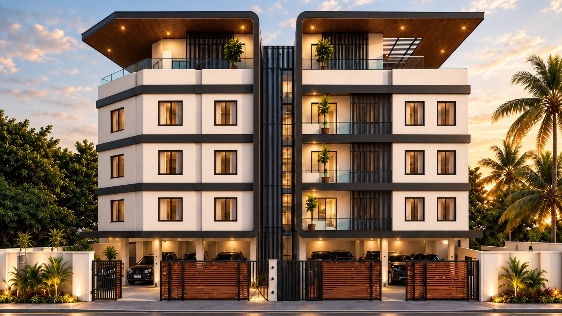 An architectural rendering of the proposed Orleonee Towers development in Akoka, Yaba.