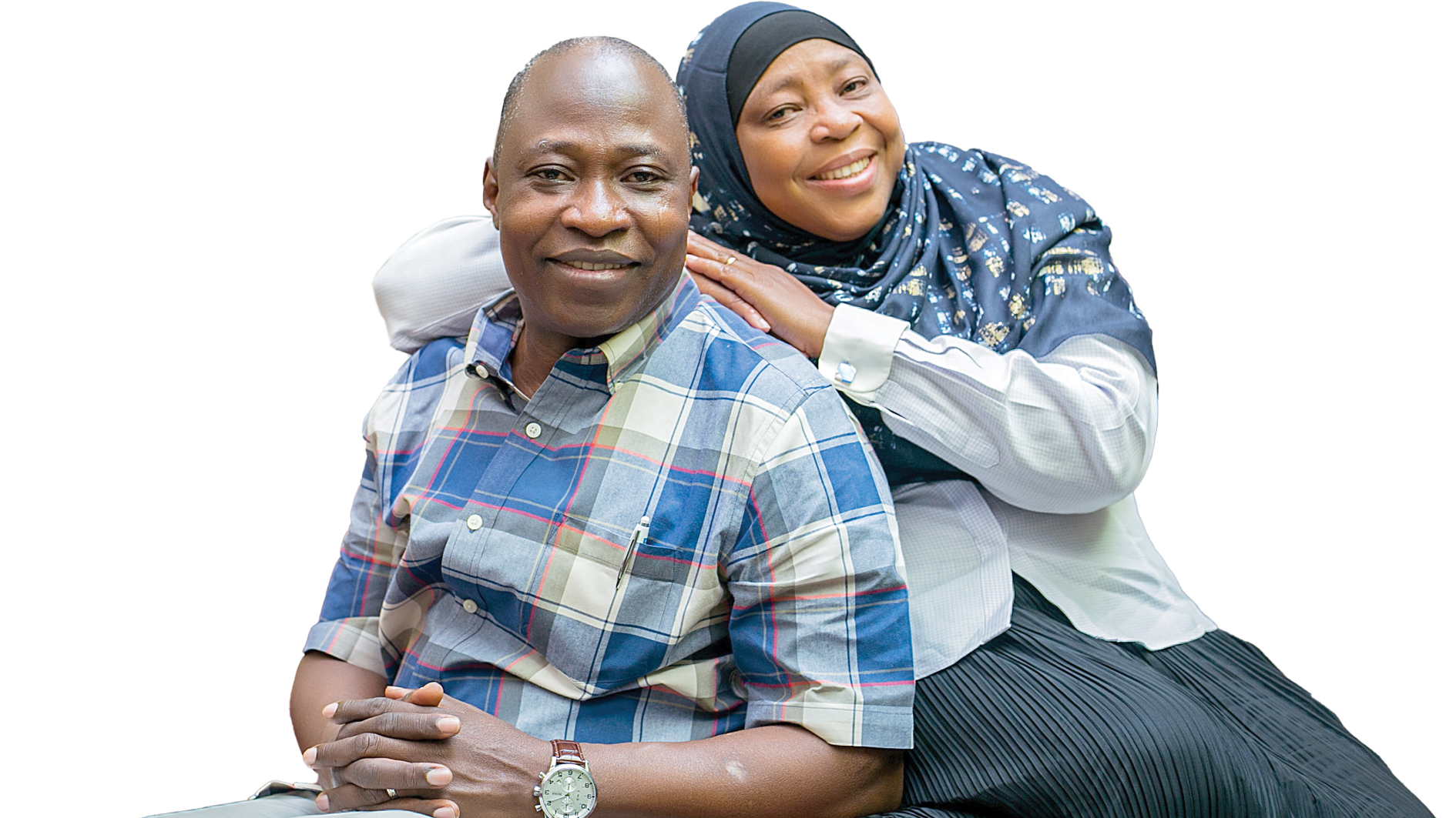 Founder and Co-Founder of TOMEB Foundation, Ahmed ‘Tunde Popoola and his wife, Mrs Mariam Mojisola Popoola.