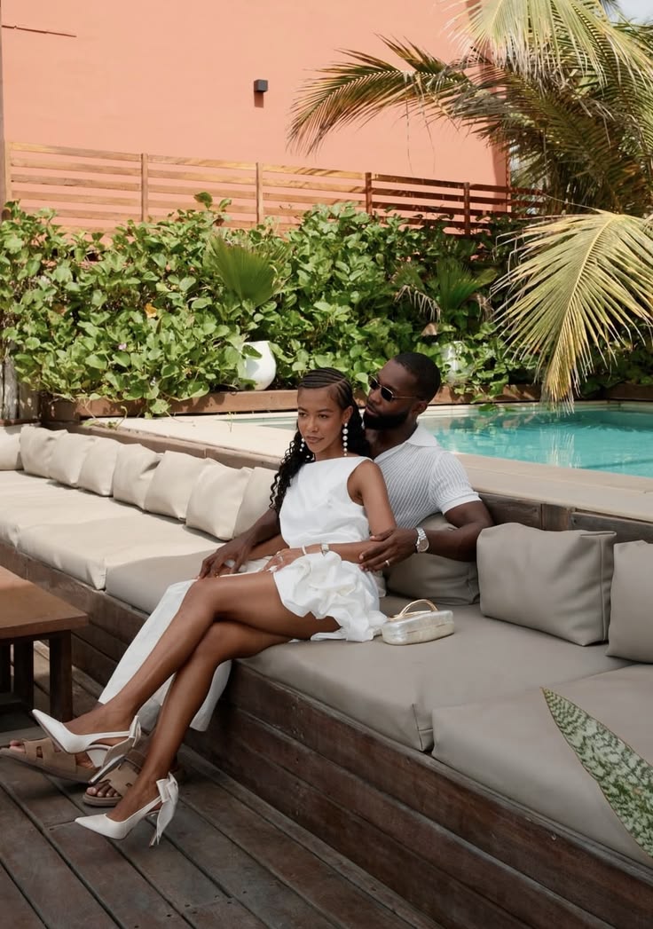 Poolside escape