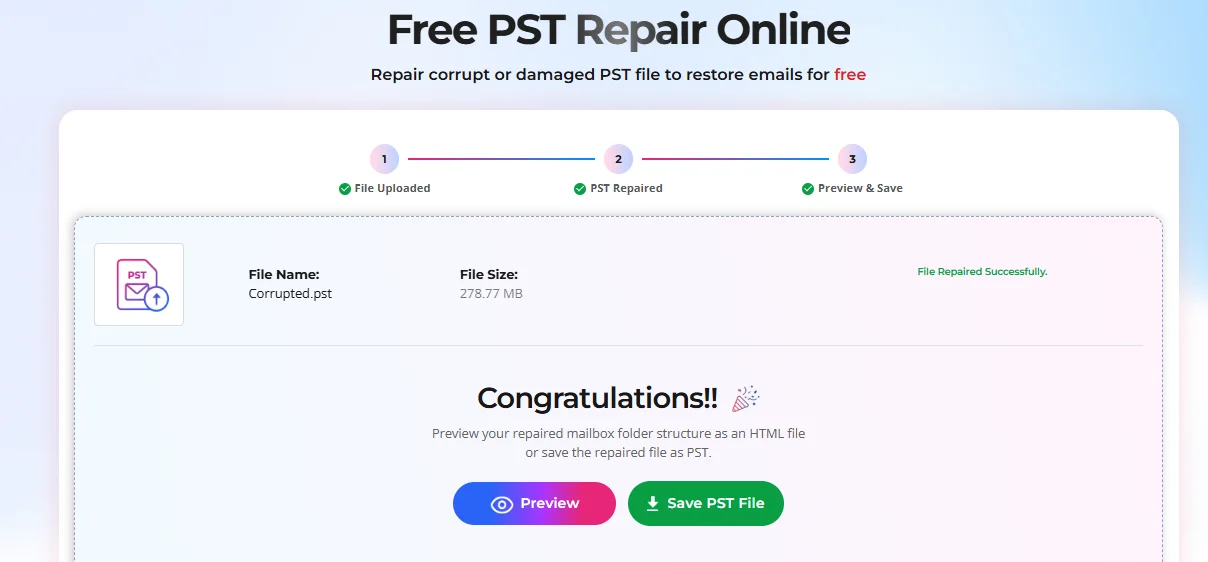 Preview the Repaired Mailbox