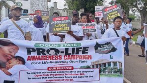 Pro Life protest