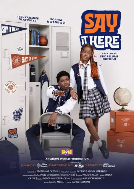 Say it Here poster