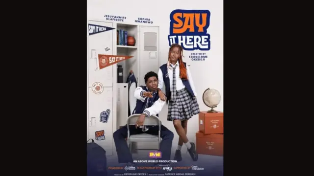 Say it Here poster