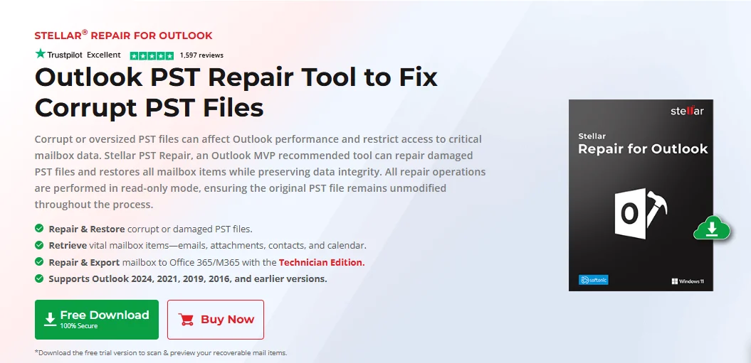 Stellar Repair for Outlook