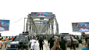 The First Niger Bridge, completed in 1965 and linking Onitsha in Anambra State
