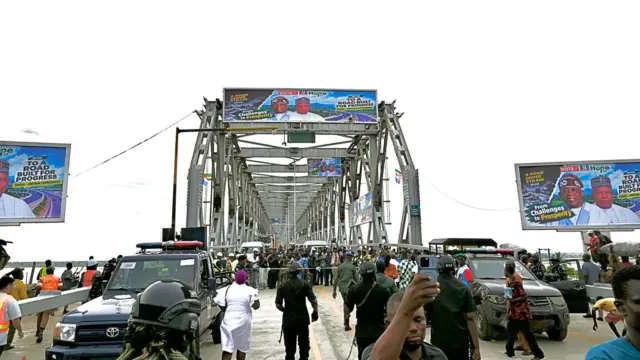 The First Niger Bridge, completed in 1965 and linking Onitsha in Anambra State