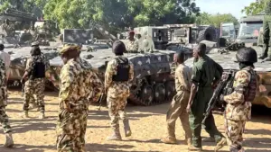 Troops of Operation Enduring Peace (OPEP)